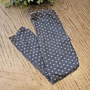 Heart pink leggings size 6 Kids Headquarters